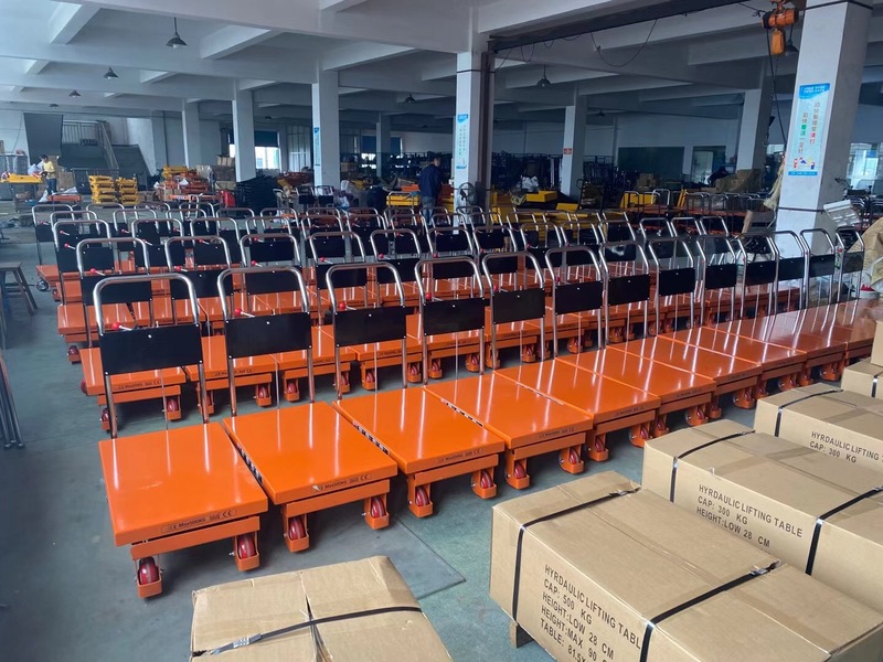 手推式升降平臺車 手推式升降平臺車